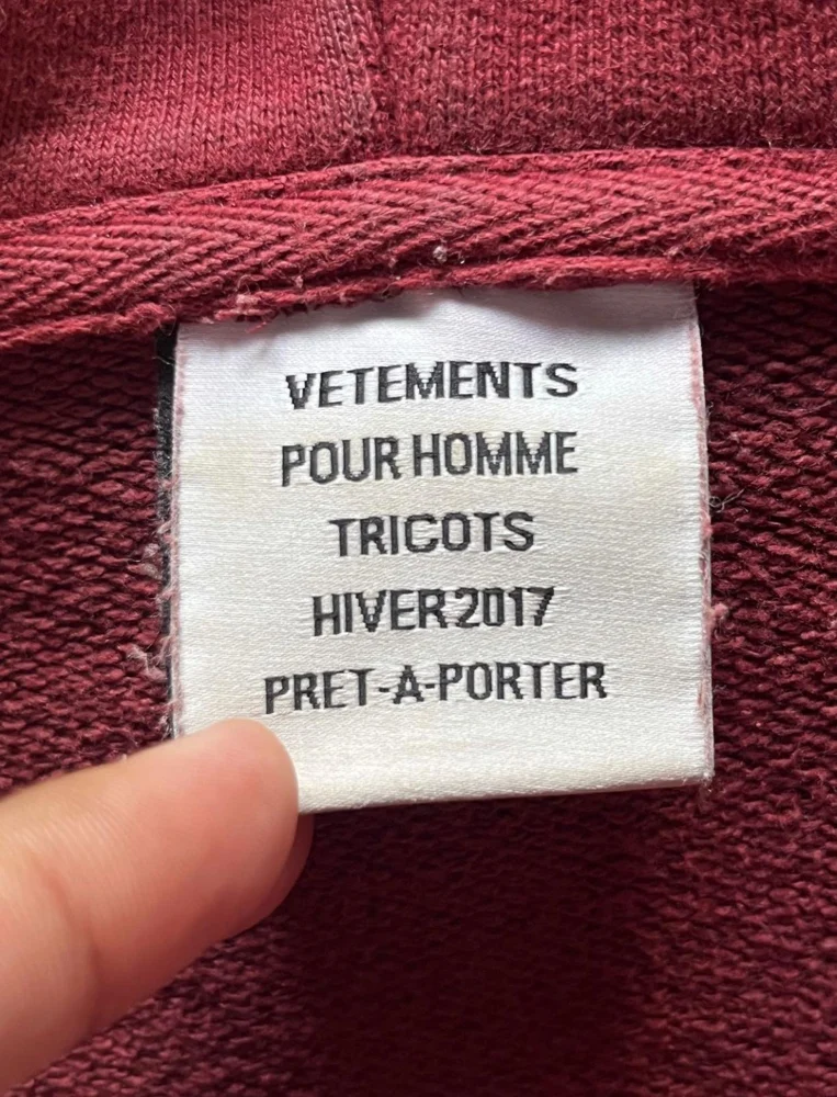 Vetements Hoodies, size S, photo 5