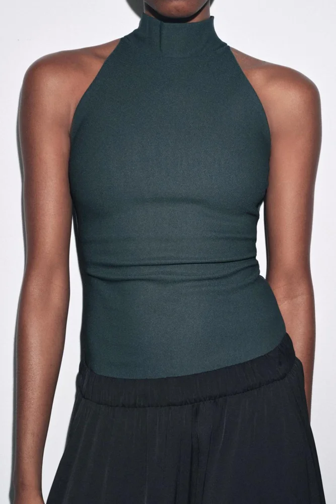 Zara Halter Tops, size L / 40 / 12, photo 2