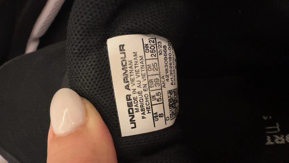 Under Armour Sneakers, size 39, photo 3