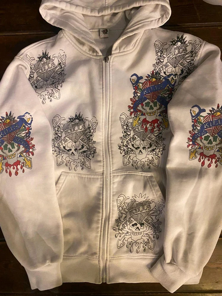 Ed Hardy Hoodies, size L, photo 3