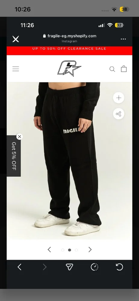 Sweatpants, size S / 36 / 8, photo 3