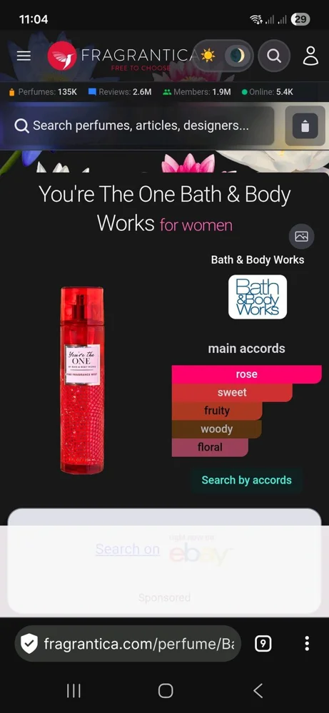 Bath and Body Works Perfume, size Other, photo 2