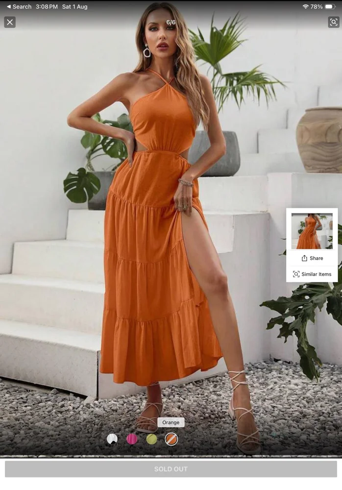 Shein Sundresses, size XS / 34 / 6, photo 4
