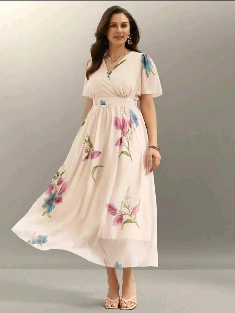 Shein Curve Midi Dresses, size Other, photo 4