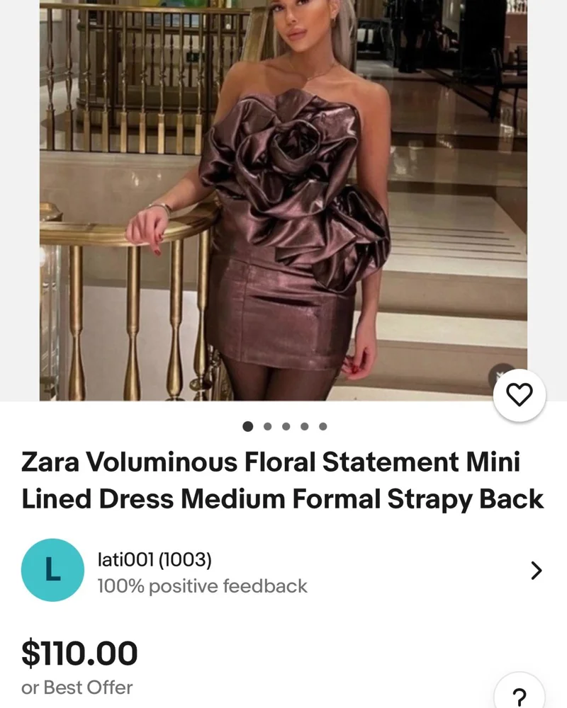 Zara Mini Dresses, size S / 36 / 8, photo 5