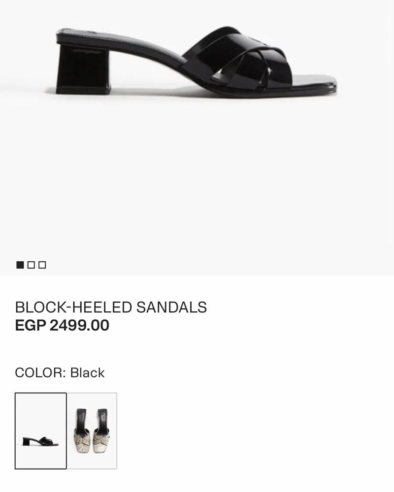H&M Sandals, size 38, photo 2