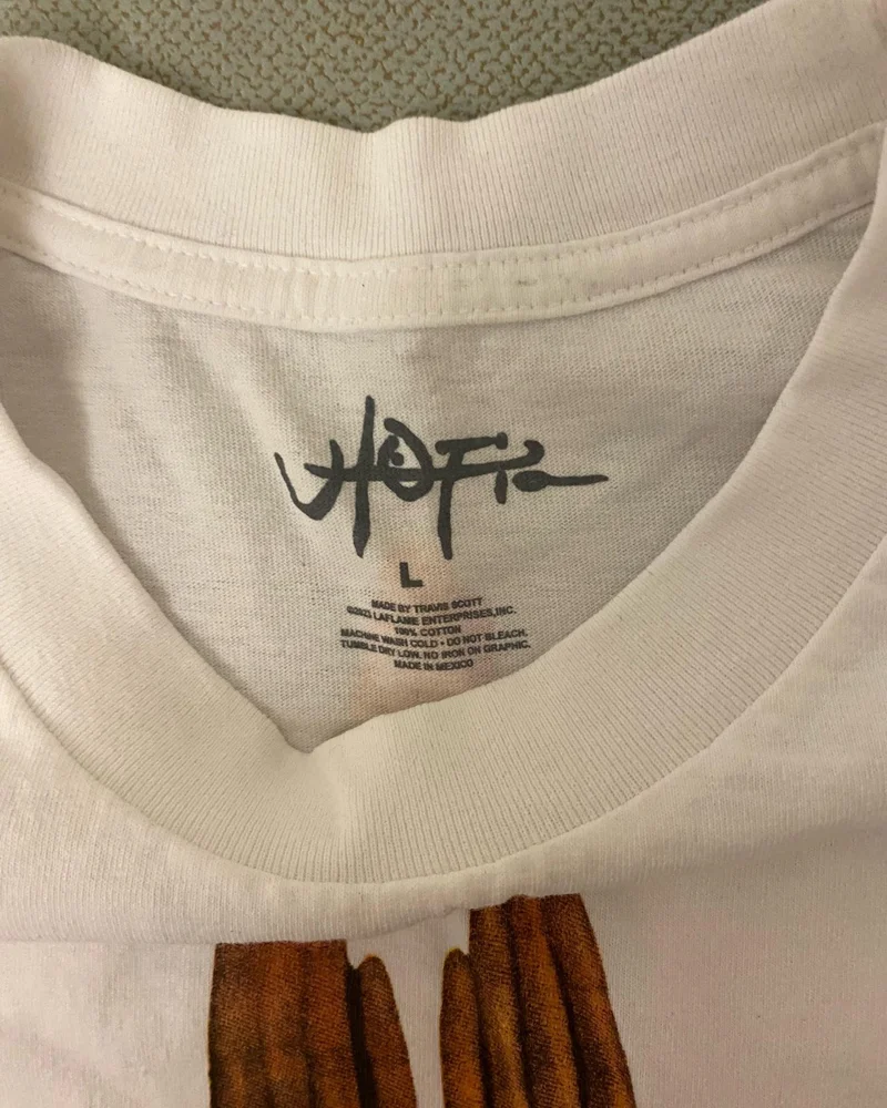 Travis Scott T-shirts, size L, photo 3