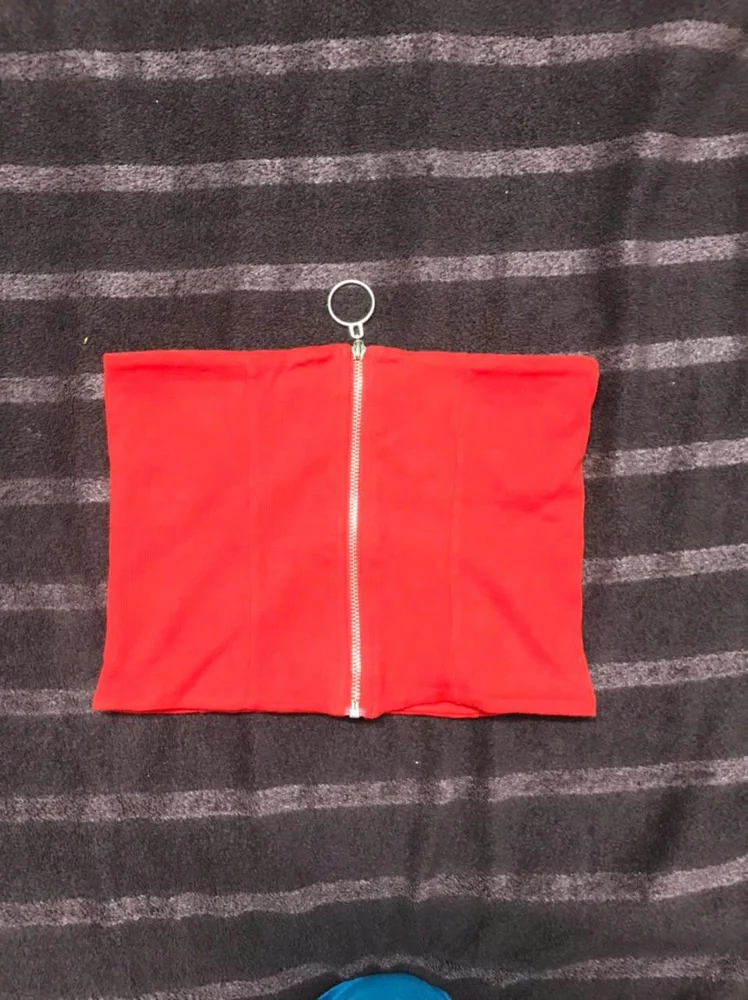 Splash Crop Tops