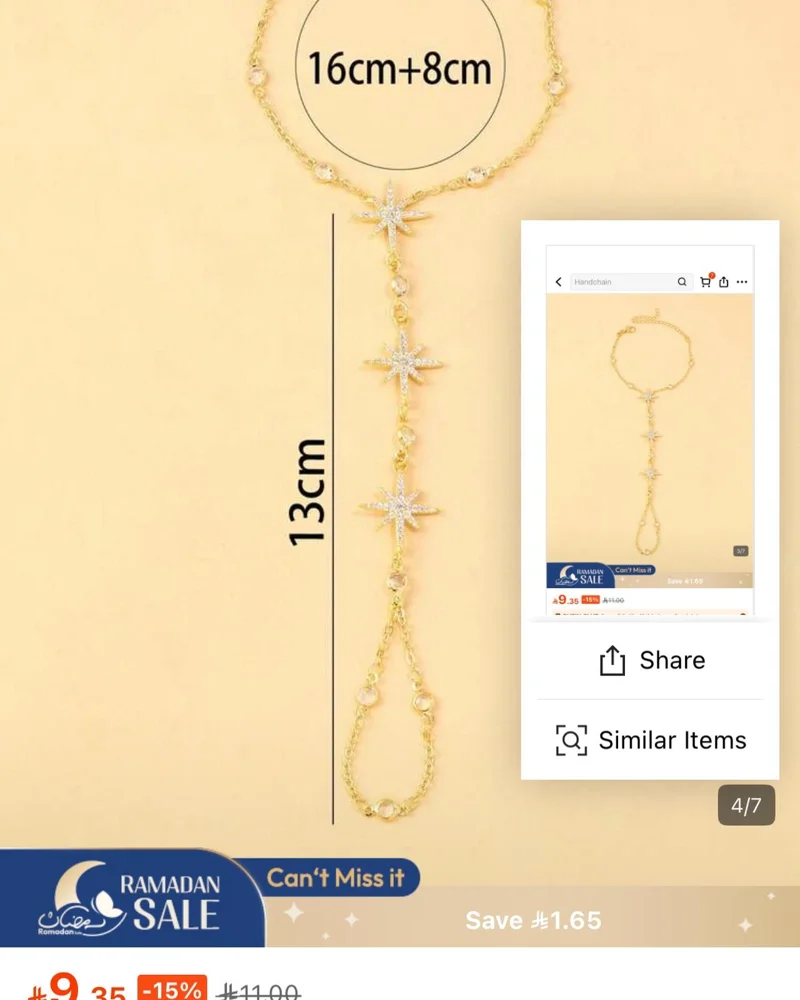 Shein Bracelets, size One size, photo 4