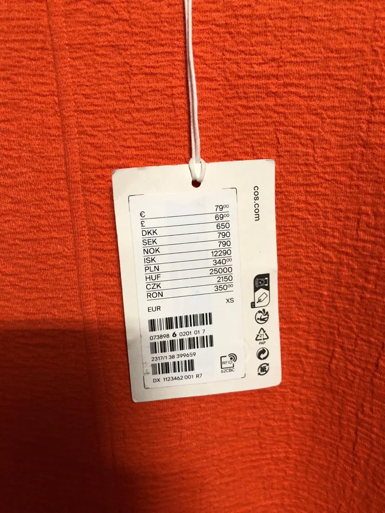 COS Midi Dresses, size XS / 34 / 6, photo 3