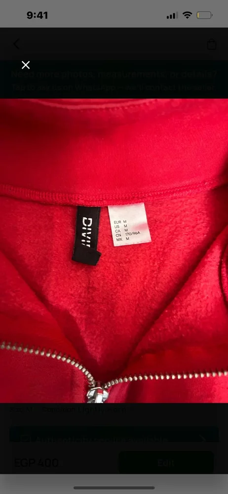 H&M Hoodies, size M / 38 / 10, photo 3