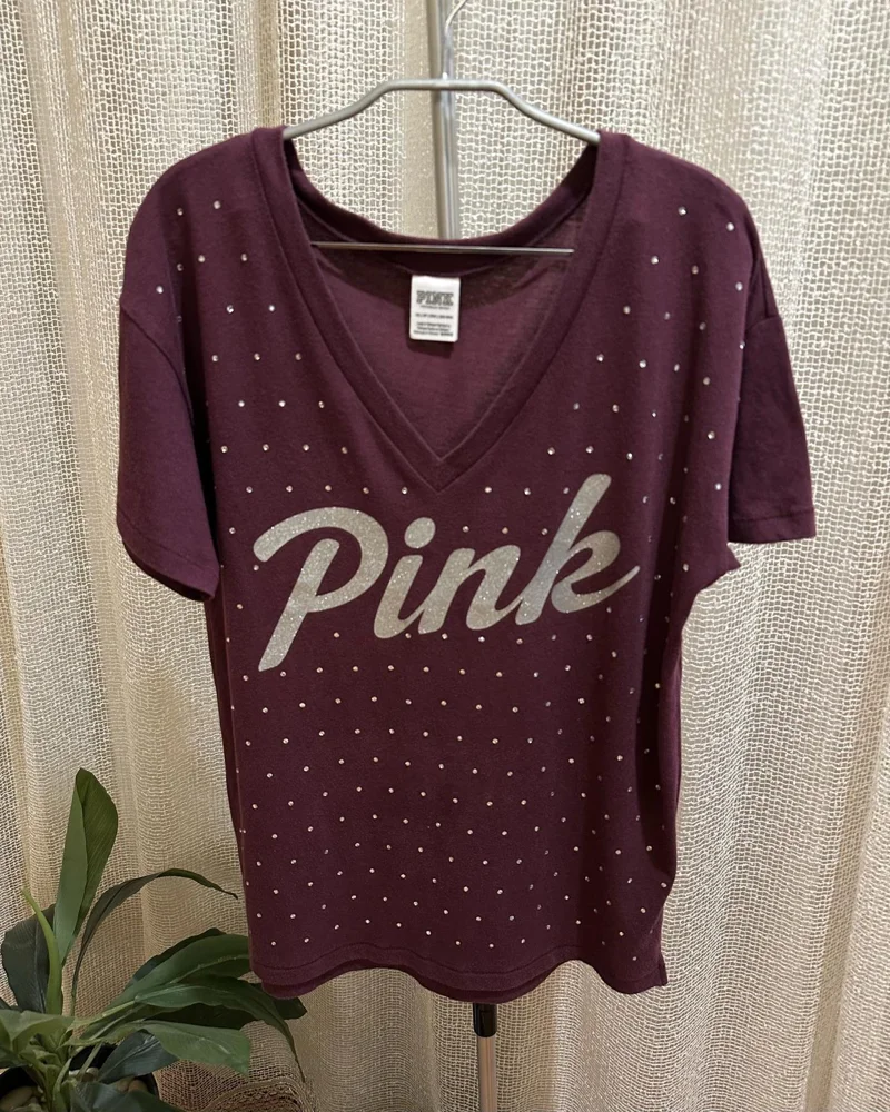 Pink T-shirts, size XS / 34 / 6, photo 2