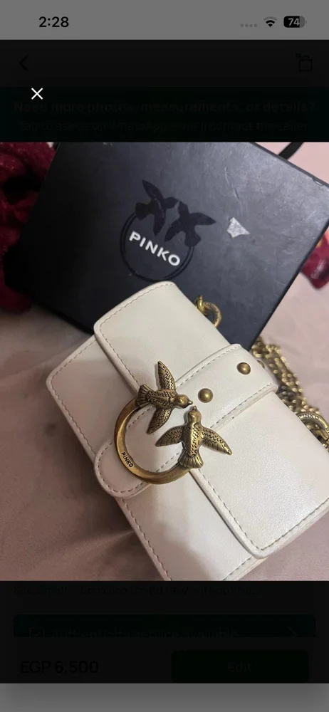 Pinko Mini Bag, size Other, photo 2