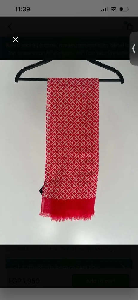 Tommy Hilfiger Scarves, size Other, photo 4