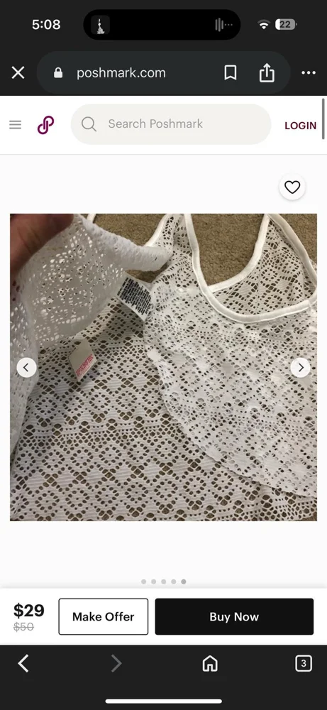 Victoria's Secret Open Back, size S / 36 / 8, photo 3