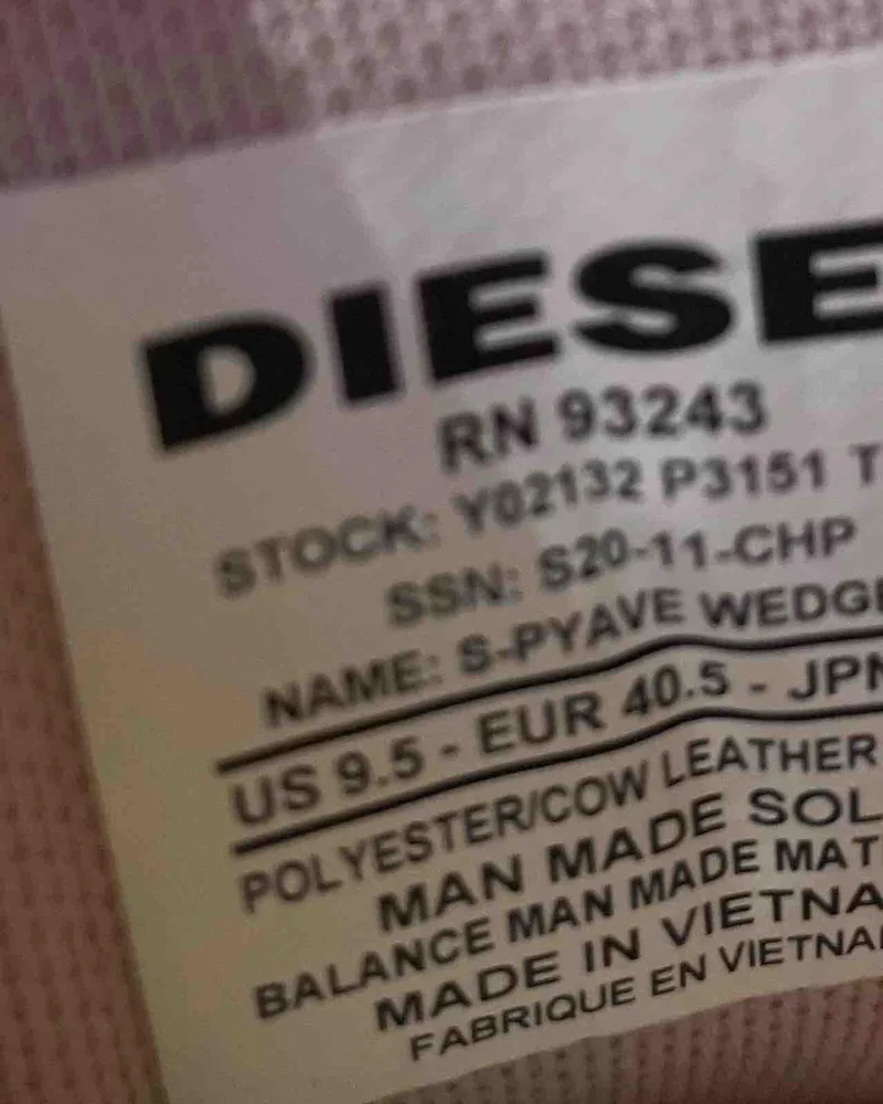 Diesel Sneakers, size 40.5, photo 2