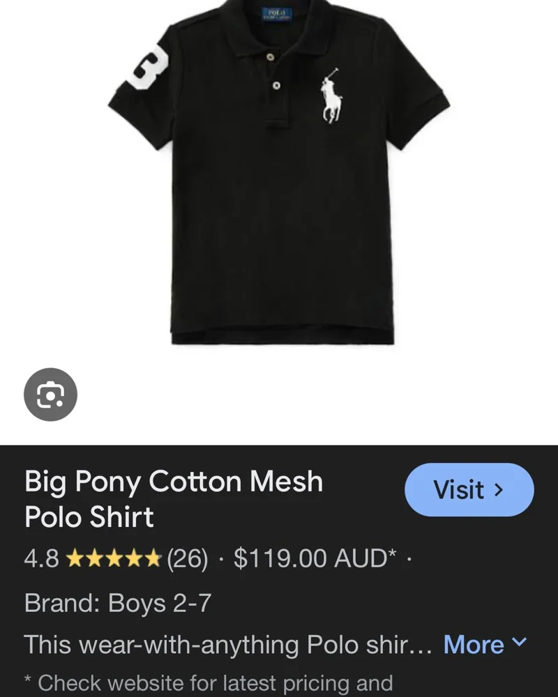 Polo Ralph Lauren T-shirts, size S, photo 5