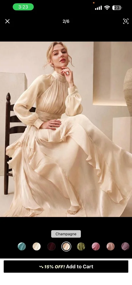 Shein Maxi Dresses, size XL / 42 / 14, photo 2