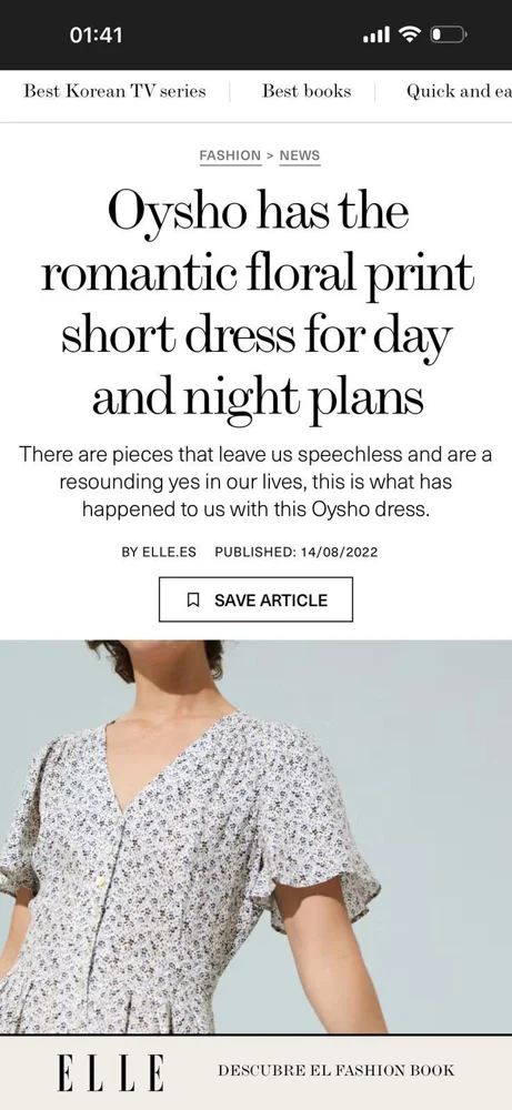 Oysho Mini Dresses, size S / 36 / 8, photo 5