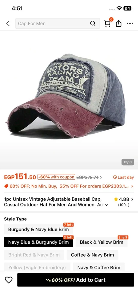 Shein Hats & Caps, size One size, photo 2