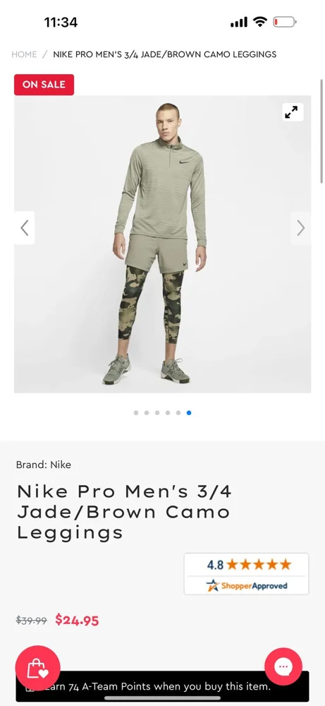 Nike Leggings, size M, photo 6