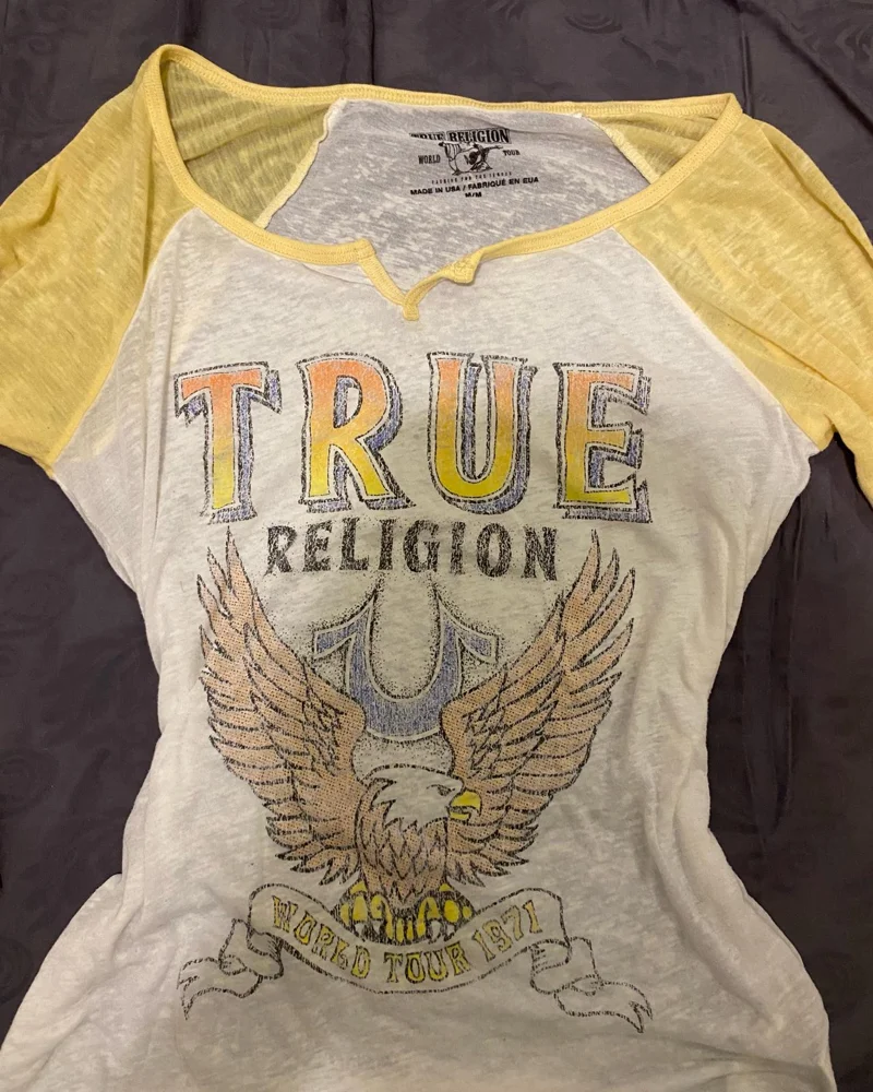 True Religion T-shirts, size M / 38 / 10, photo 4