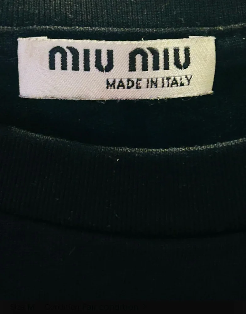 Miu Miu T-shirts, size S / 36 / 8, photo 3
