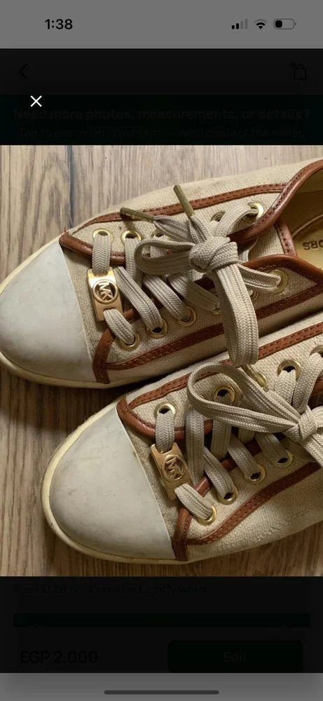 Michael Kors Sneakers, size 36.5, photo 2