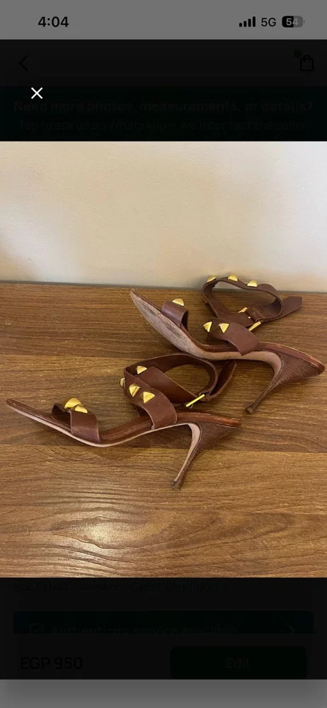 Hollywood Sandals, size 40, photo 3