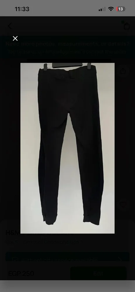 H&M Pants, size S / 36 / 8, photo 3