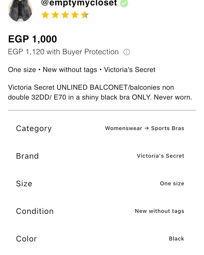 Victoria's Secret Sports Bras, size One size, photo 4
