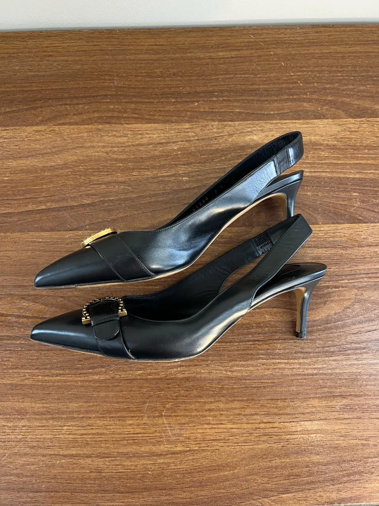 Salvatore Ferragamo Kitten Heels, size 38.5, photo 4