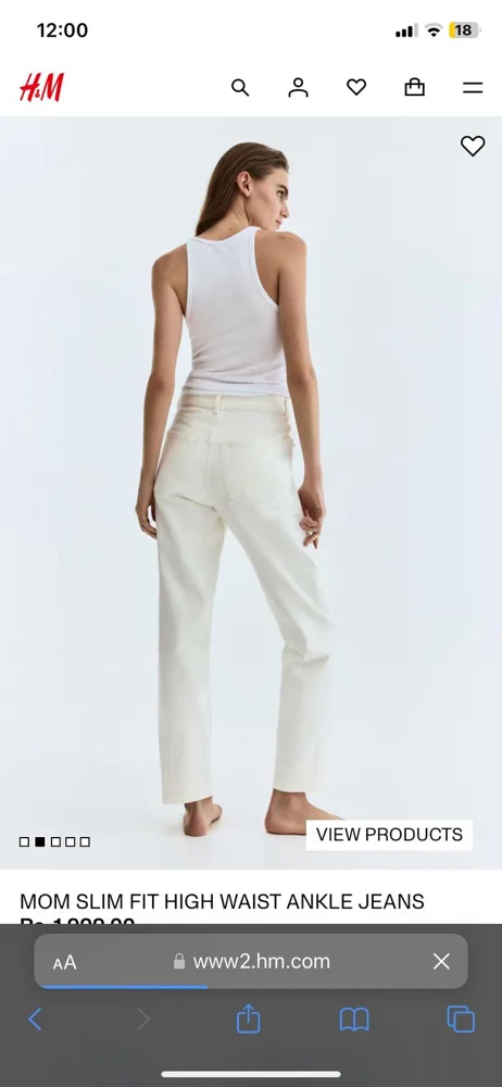 H&M Jeans, size L / 40 / 12, photo 2