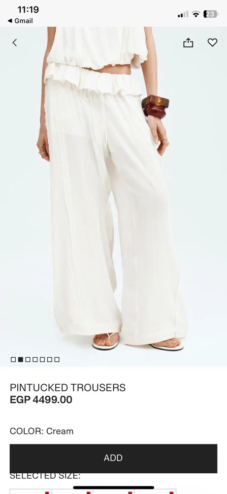 H&M Pants, size XS / 34 / 6, photo 2