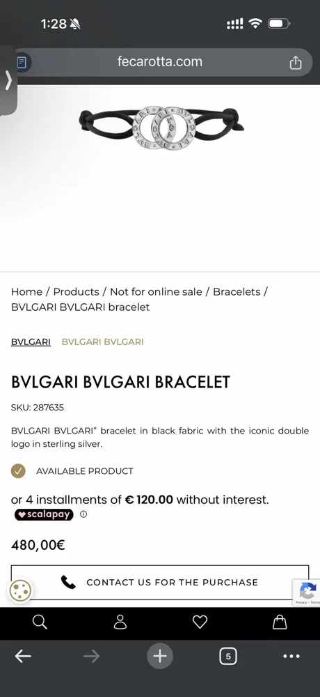 Bvlgari Bracelets, size One size, photo 3