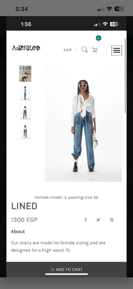 Notfound Co Jeans
