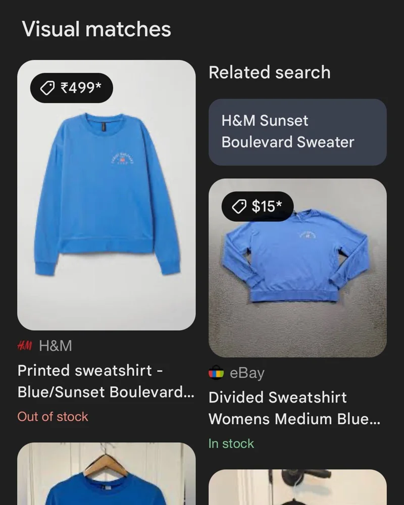 H&M Sweatshirts, size XS / 34 / 6, photo 6