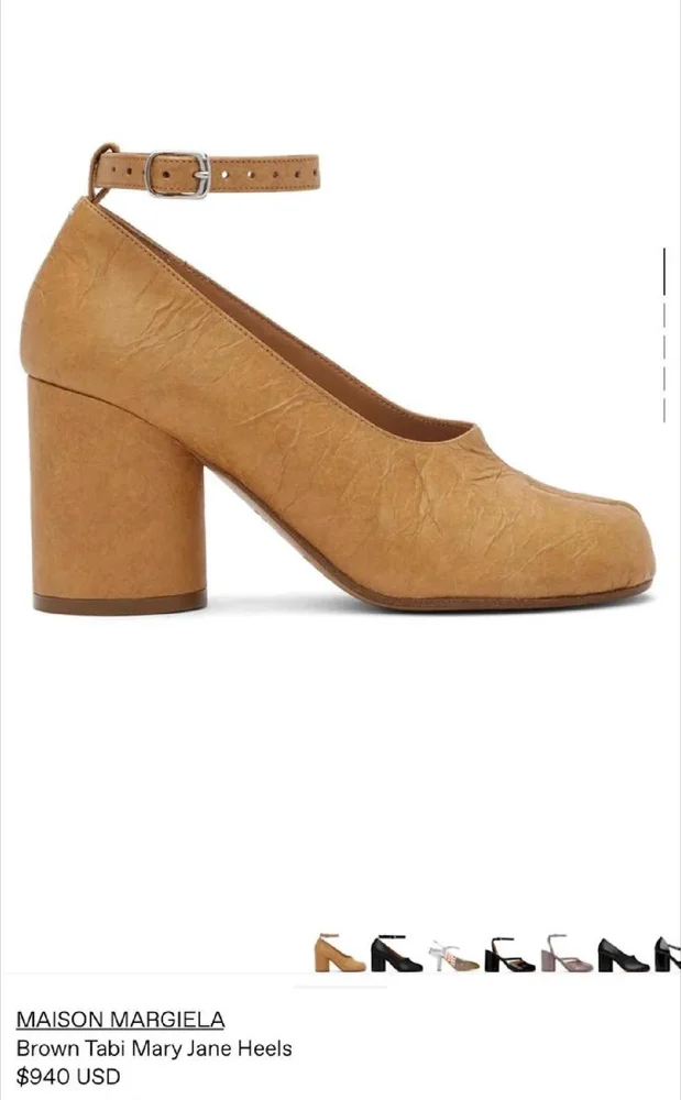 Maison Margiela Block Heels, size 39.5, photo 5