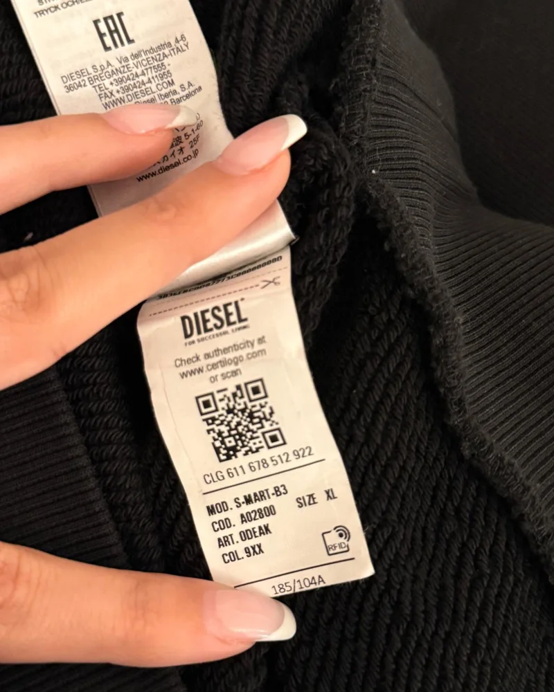 Diesel Sweatshirts, size XL, photo 6