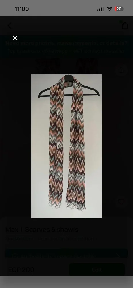 Max Scarves, size One size, photo 3