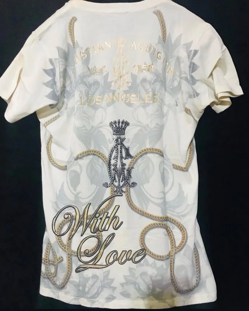 Christian Audigier T-shirts, size M, photo 2