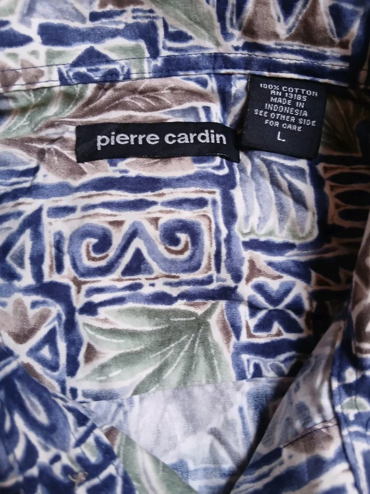 Pierre Cardin Short Sleeve Shirts, size L, photo 3