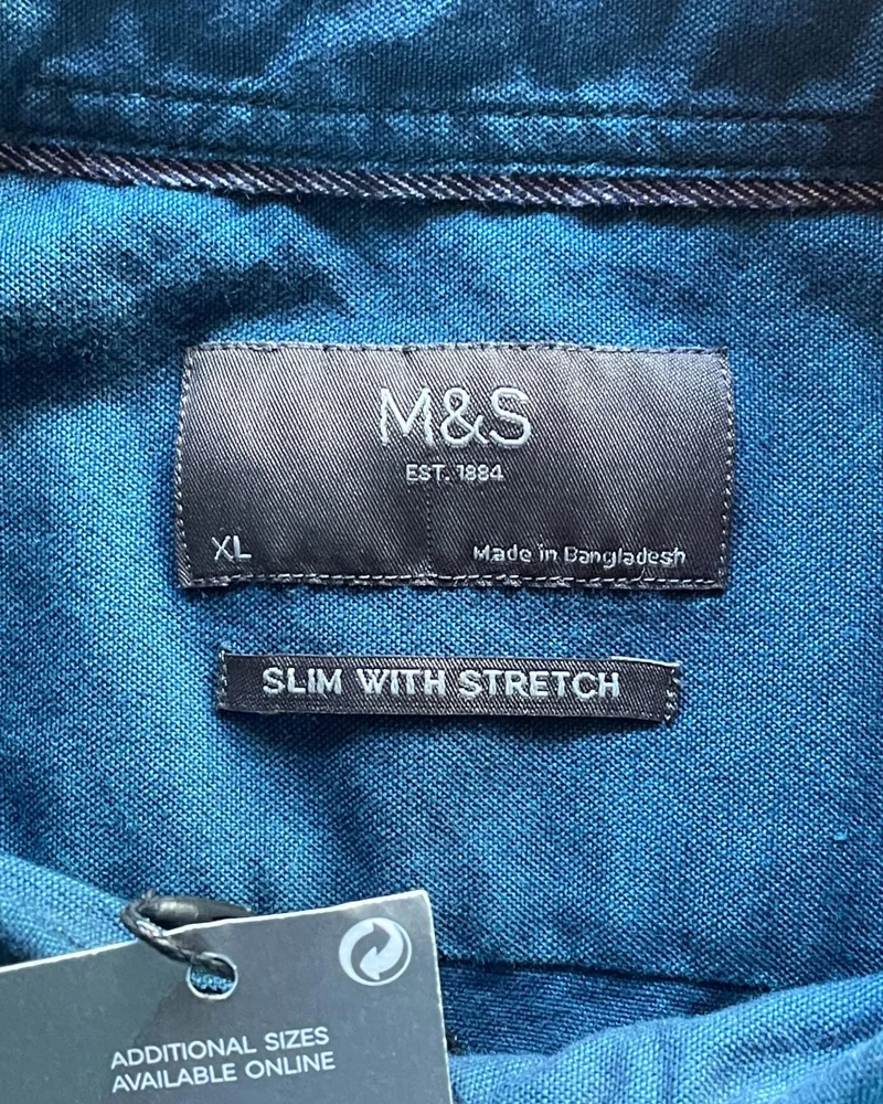 Marks & Spencer Long Sleeve Shirts, size XL, photo 2