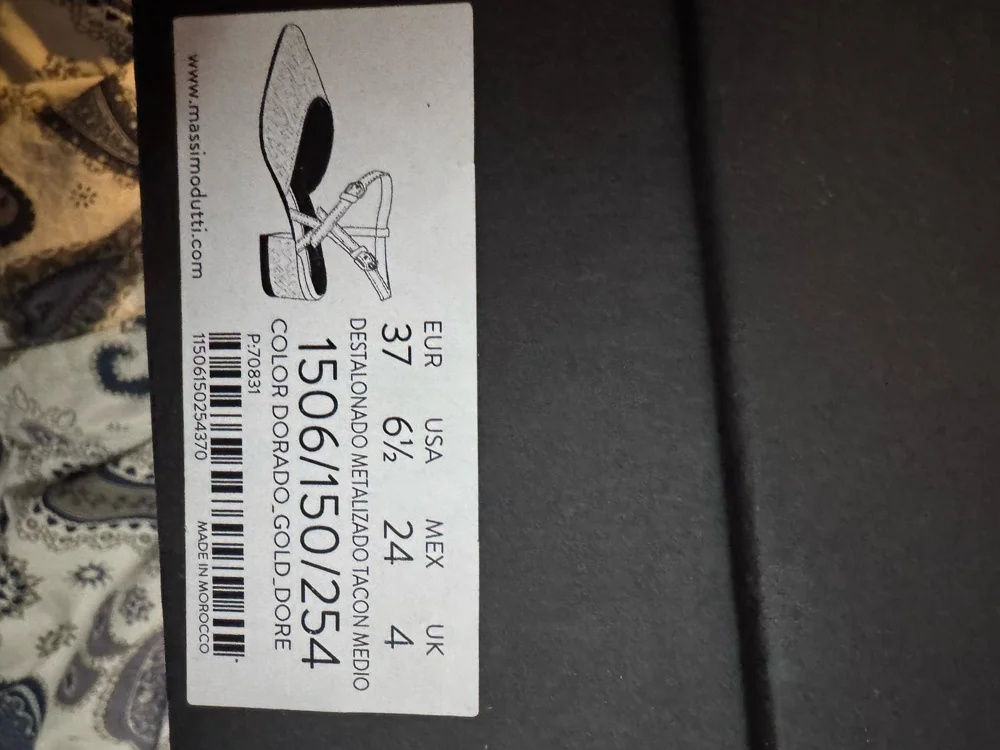Massimo Dutti Flats, size 37, photo 3