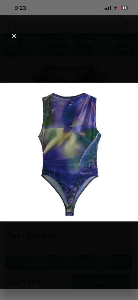 Zara Bodysuits, size S / 36 / 8, photo 2