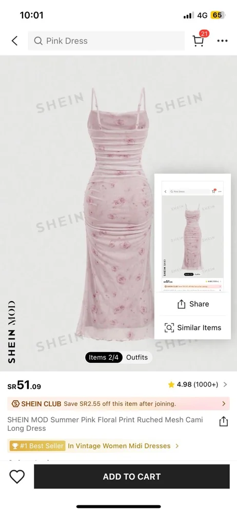 Shein Maxi Dresses, size M / 38 / 10, photo 4