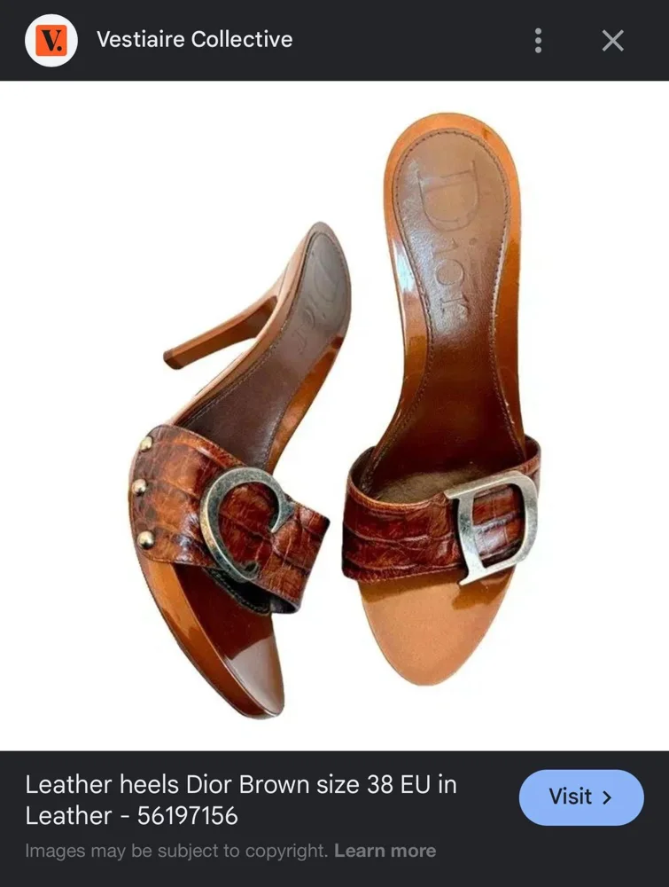 Dior Sandals, size 38.5, photo 3