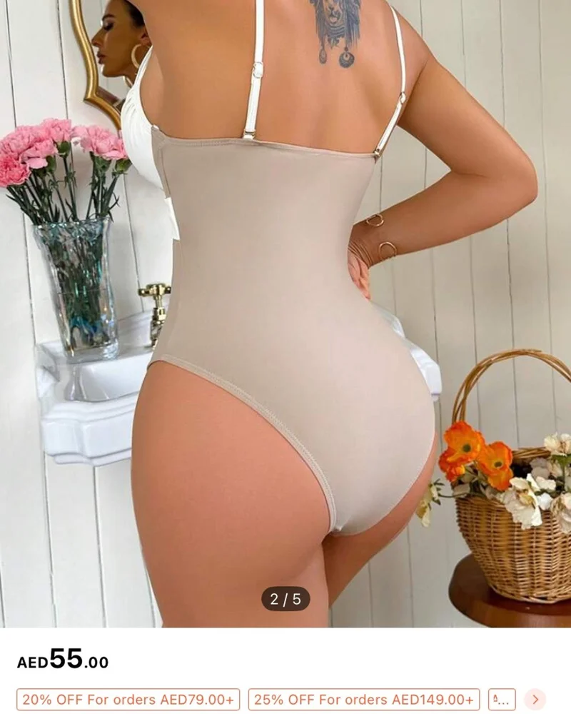 Shein One-Piece Swimsuits, size M / 38 / 10, photo 2