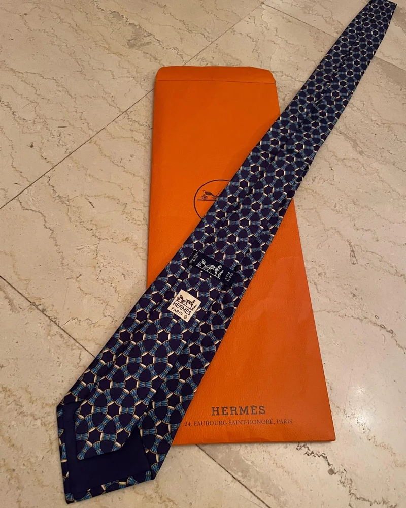 Hermès Ties, size One size, photo 3
