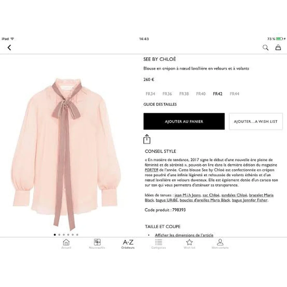 See By Chloé Blouses, size L / 40 / 12, photo 2
